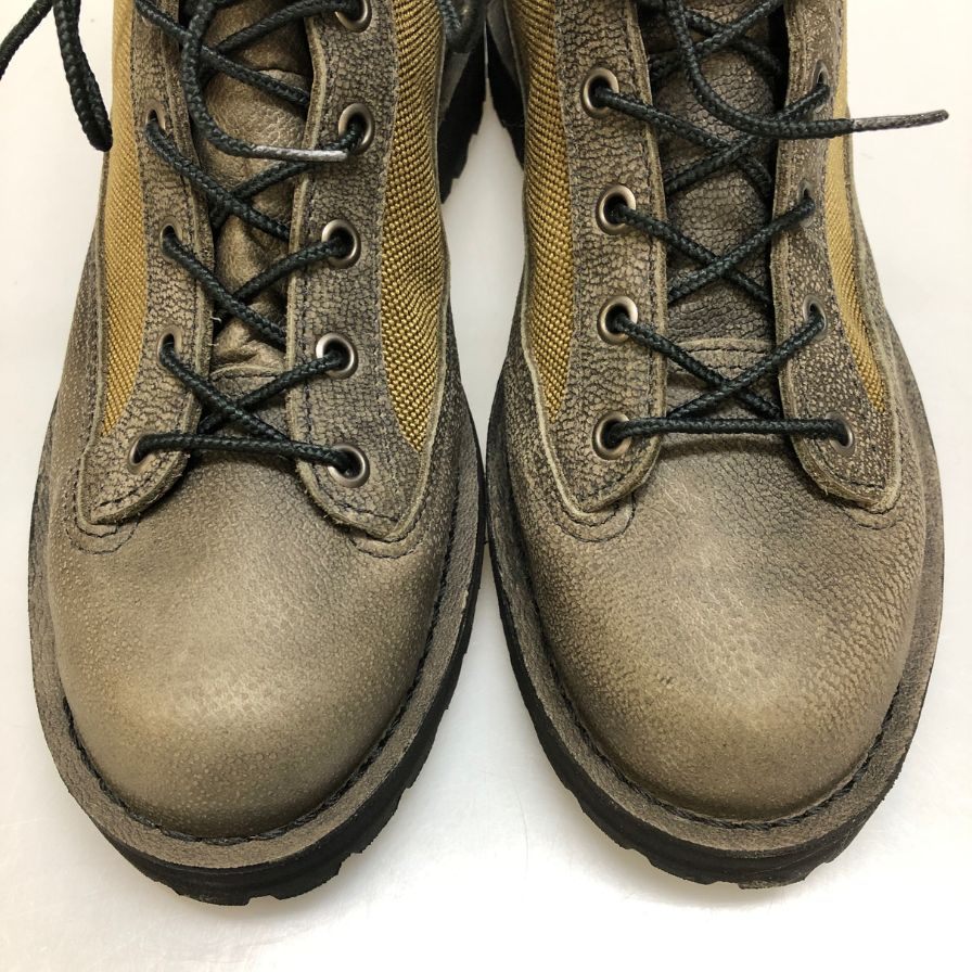 ダナー レースアップブーツ 30th 周年記念 ダナーライト ブラウン カーキ US8.5 Danner 約26.5cm【AFD15-2】