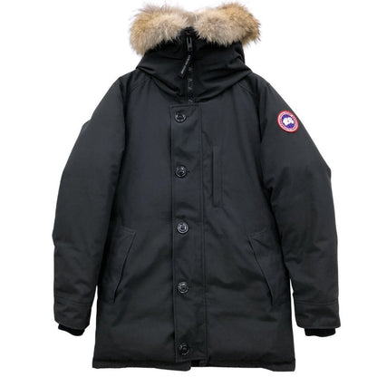美品◆カナダグース ダウンジャケット ジャスパー 3438JM サイズM メンズ ブラック CANADAGOOSE 【AFB21】