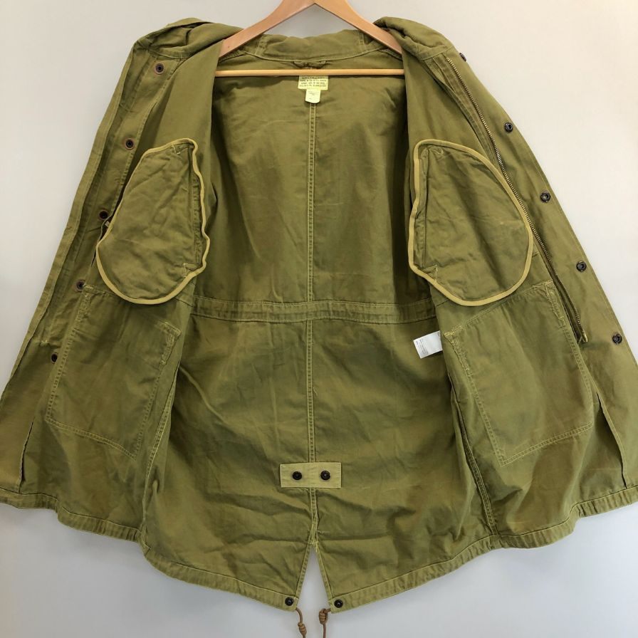 ダブルアールエル ラルフローレン モッズコート M-06 カーキ メンズ サイズ2 RRL RALPH LAUREN【LA】