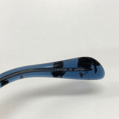 ソフネット×金子眼鏡 24AW 眼鏡 BINCHOTAN WELLINGTON GLASSES ブルー×ブラック メンズ SOPH-232082 SOPHNET.【AFI11】