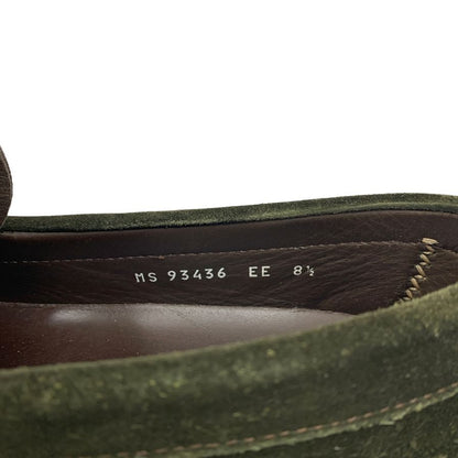 フェラガモ ドライビングシューズ スエード PARIGI ブラック UK8.5 メンズ Ferragamo 約26.5cm【AFD9-2】
