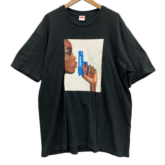 美品◆シュプリーム 21SS Tシャツ Water Pistol 水鉄砲 ブラック メンズ サイズXL Supreme 【AFB26】