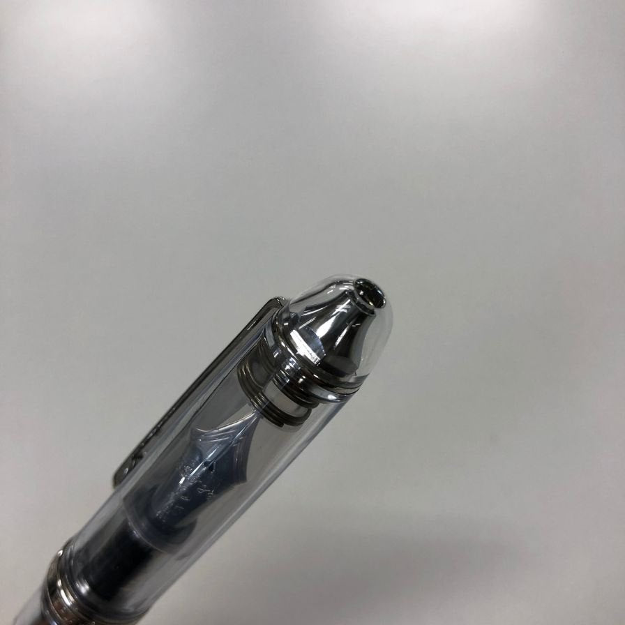 プラチナ 万年筆 センチュリー 3776 透明 クリア ペン先14K B 585 日本製 PLATINUM CENTURY【AFI8】