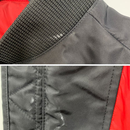 美品◆ヒューゴボス ボンバージャケット ブラック ナイロン メンズ サイズIT50 HUGO BOSS 【AFB19】