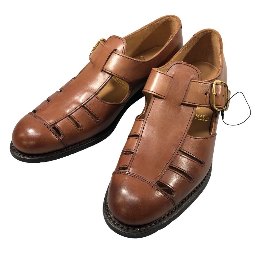 ジョセフチーニー ペンザンス グルカサンダル ブラウン サイズ3D レディース JOSEPH CHEANEY PENZANCE 約23.0cm【AFC3】