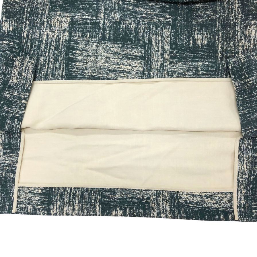 極美品◆マルニ ノースリーブ ワンピース 総柄 ポルトガル製 レディース サイズ40 グリーン MARNI 【AFB24】