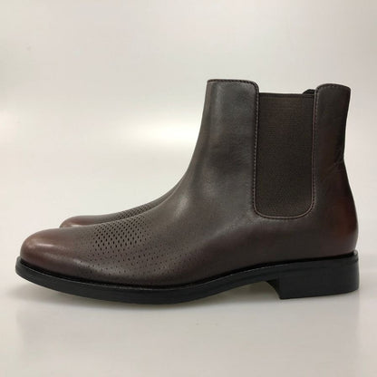 コールハーン レザーシューズ C38376 ワシントングランド レーザーチェルシーブーツ サイズ7 ブラウン メンズ COLE HAAN 約25.5cm【AFC35】