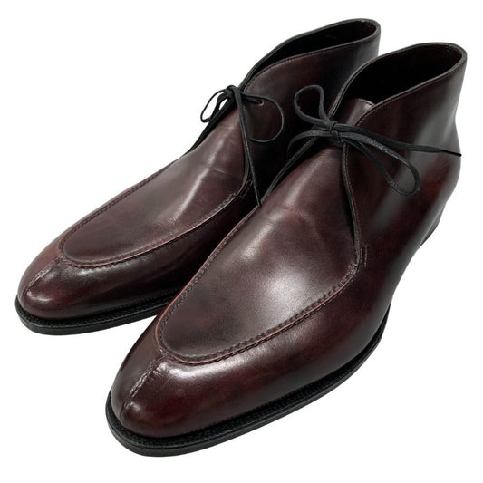 ジョンロブ レザーシューズ フォーウィ 2015イヤーモデル カーフ ブラック UK11E メンズ 革靴 JOHN LOBB FOWEY CALF ビジネスシューズ 約29.5cm【LA】【中古】