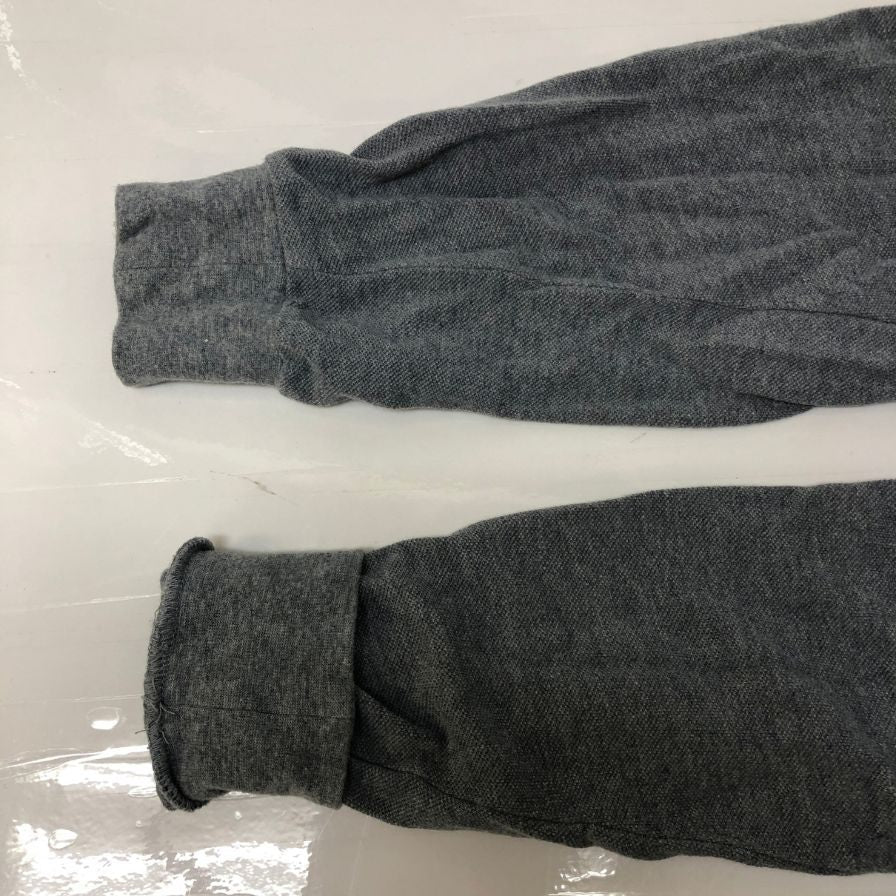 美品◆ラコステ ポロシャツ ロングスリーブ メンズ グレー系 サイズ2 CLASSIC FIT LACOSTE 【AFB9】