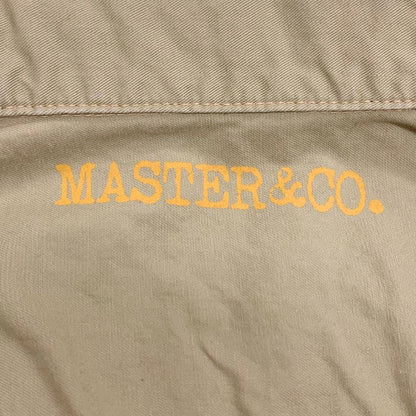 マスターアンドコー 1stデザインジャケット ベージュ メンズ サイズS MASTER&CO【LA】