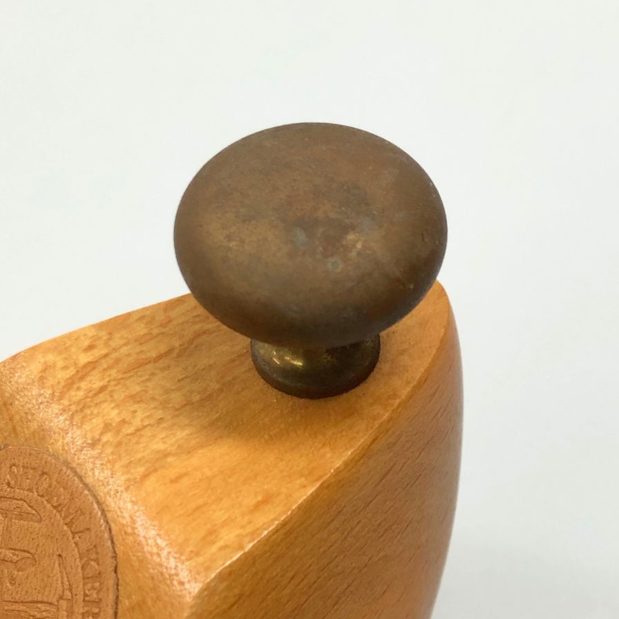 ラ コルドヌリ アングレーズ シューツリー 木製 ブラウン メンズ サイズ40・41 LA CORDONNERIE ANGLAISE 約25.5cm【AFC8】