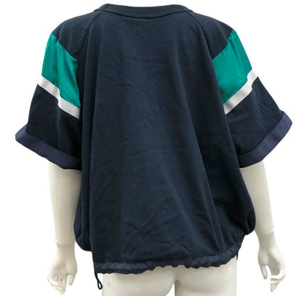 美品◆サカイ トップス 切替カットソー 22-05979 レディース サイズ3 ブラック Sacai 【AFB8】