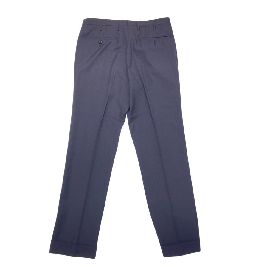 Like new◆Rota slacks 1 out pleats wool men's navy size 46 ROTA [AFB16] 