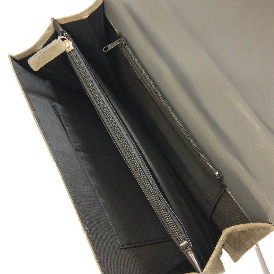 JRA認証付 エキゾティックレザー エレファント ブリーフケーズ ビジネスバッグ メンズ グレー【AFE3】