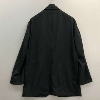 中古◆シンヤオフィシャル テーラードジャケット ウール100% ブラック メンズ サイズ3 SHINYA OFFICIAL 【AFB19】