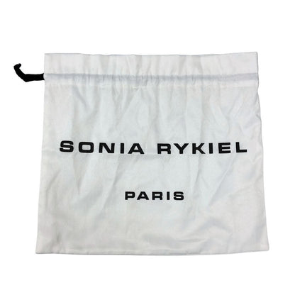 ソニアリキエル チェーンショルダーバッグ スパンコール シルバー金具 ネイビー×シルバー レディース SONIA RYKIEL【AFE4】