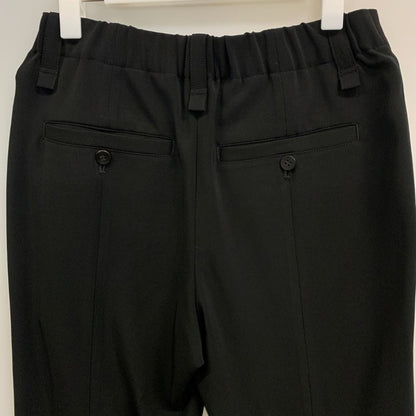 イッセイミヤケ SQUARE ONE PANTS SOLID IM33FF071 ブラック サイズ2 レディース ISSEY MIYAKE 【AFB44】