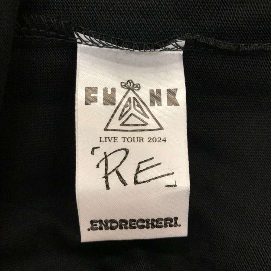 新品同様◆エンドリケリー Tシャツ 堂本剛 ライブツアー 2024 サイズフリー パープル Endrecheri 【AFB40】