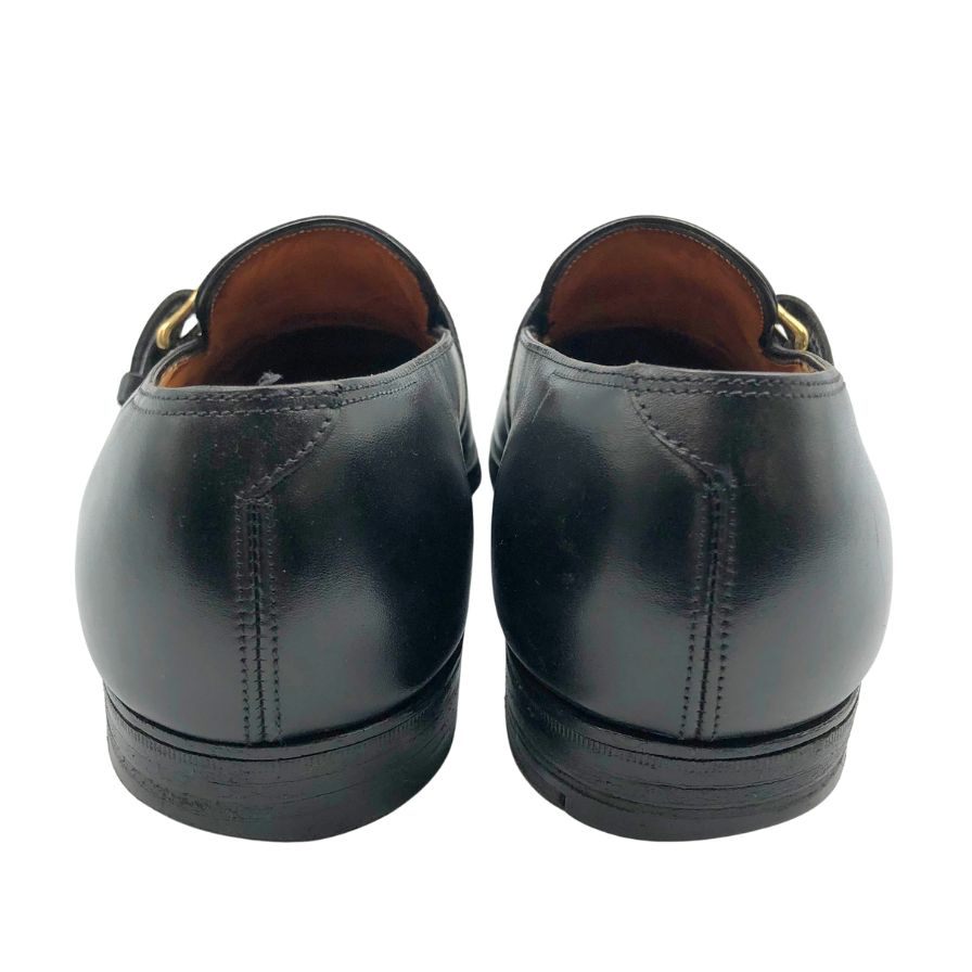 ジョンロブ ローファー モンクストラップ Uチップ メンズ ブラック サイズUK5.5 JOHN LOBB ローファー 約24.0cm【LA】【中古】