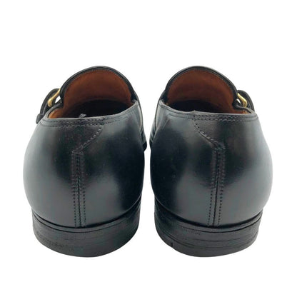 ジョンロブ ローファー モンクストラップ Uチップ メンズ ブラック サイズUK5.5 JOHN LOBB ローファー 約24.0cm【LA】【中古】