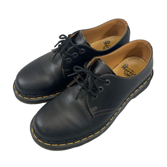 ドクターマーチン レザーシューズ コンビ レザー 3ホール 1461 ブラック ブラウン メンズ サイズUK6 Dr.Martens 約24.5cm【AFC29】
