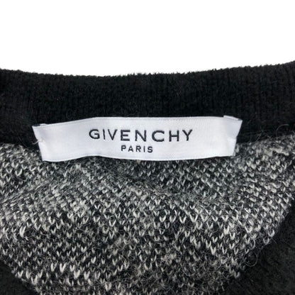 極美品◆ジバンシー ニット セーター メンズ モヘヤ サイズM ブラック BW903V405S GIVENCHY 【AFB5】