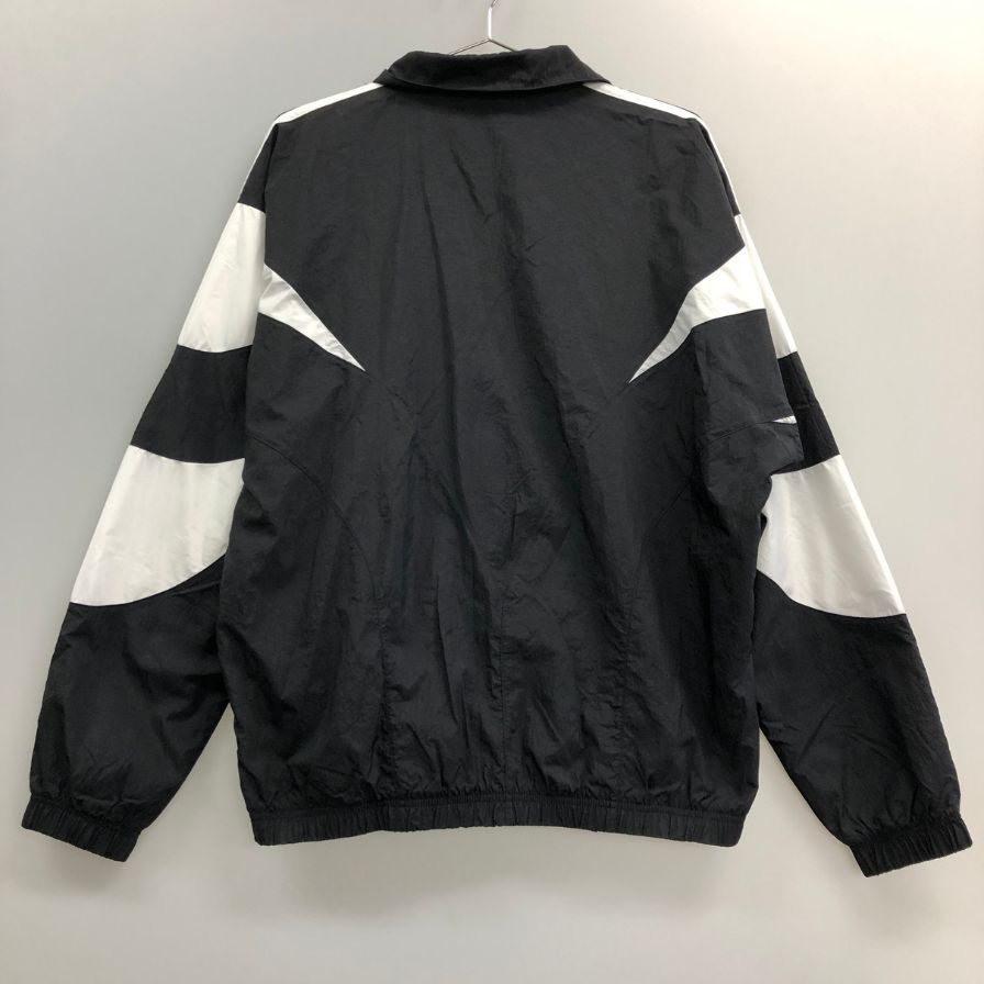 極美品◆アディダスオリジナルス ウーブン トラックジャケット ブラック×ホワイト サイズM-L adidas Originals Rekive 【AFB21】