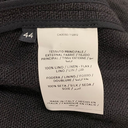 極美品◆トムフォード 長袖 トップス リネン100% レディース サイズ44 ブラック TOM FORD 【AFB1】