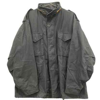 美品◆アルファ インダストリーズ M65フィールドジャケット ナイロン×ポリエステル ネイビー サイズX-LARGE REGULAR メンズ  ALPHA INDUSTRIES 【AFB45】