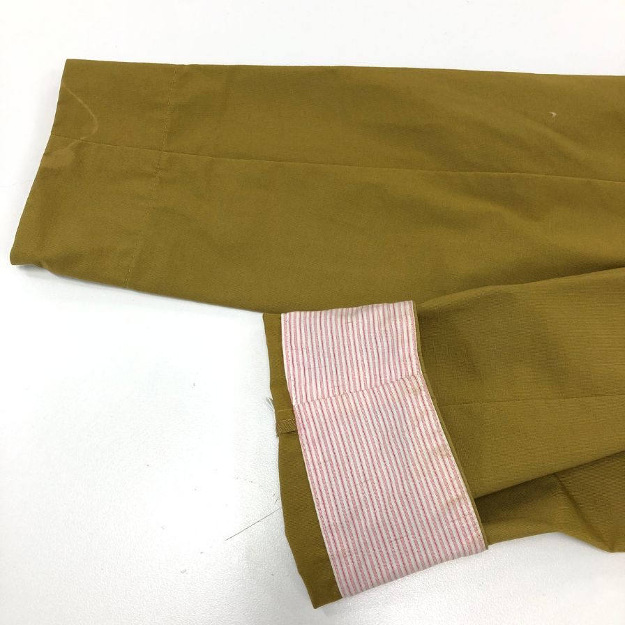 中古◆ミーニャキラキラ コート チェスターコート オープンカラー レディース ブラウン系 サイズM MINHA KILA KILA 【AFB3】