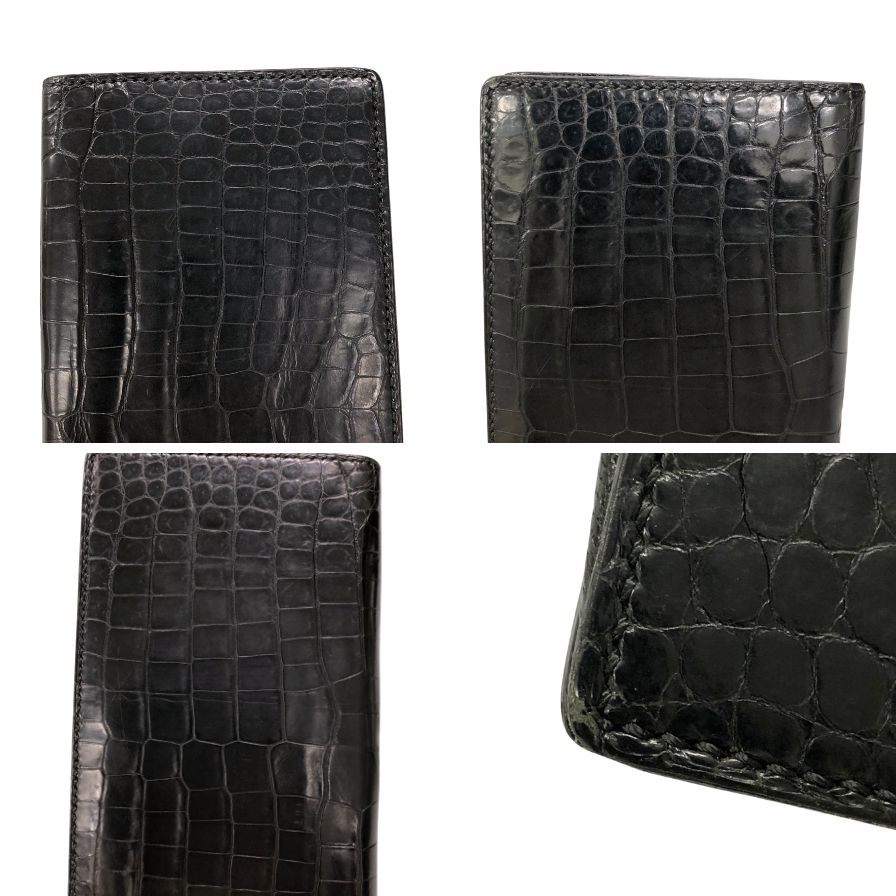 カミーユフォルネ アリゲーター ウォレット  Camille Fournet【AFI11】