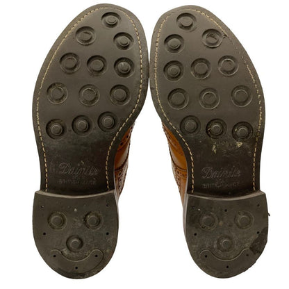 トリッカーズ レザーシューズ バートン ウイングチップ 75633 サイズ7.5 ブラウン系 メンズ Tricker's 約26.0cm【AFC43】