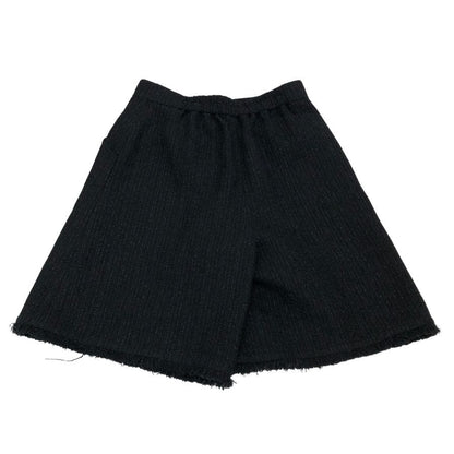ルネ ツイードショートパンツ レディース ブラック サイズ38 日本製 6245020 Rene 【AFB32】