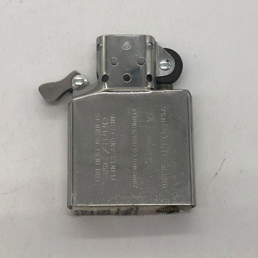 ジッポ ライター 魚モチーフ シルバー ZIPPO【AFI25】【中古】