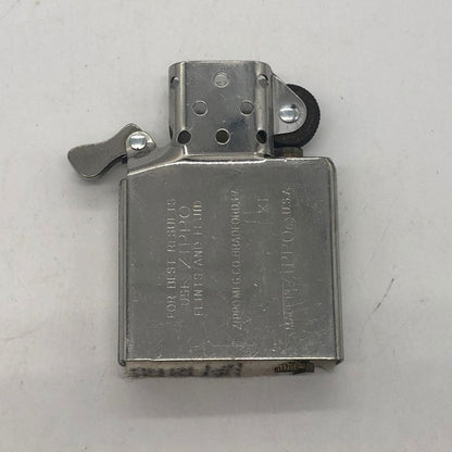 ジッポ ライター 魚モチーフ シルバー ZIPPO【AFI25】【中古】