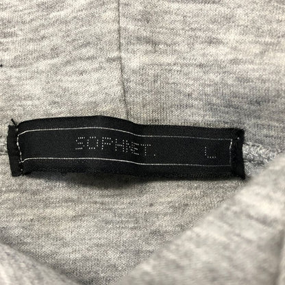 美品◆ソフネット パーカー サイドポケット グレー メンズ サイズL SOPHNET. 【AFB6】