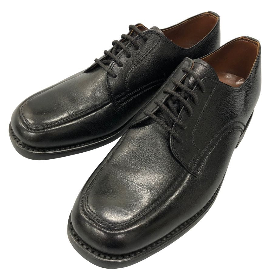 スコッチグレイン レザーシューズ モカシン 本革 ブラック メンズ サイズ25 SCOTCH GRAIN 約25.0cm【AFD14】