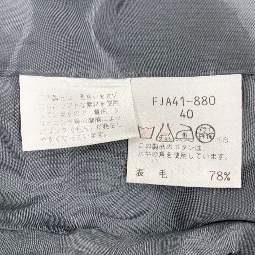 中古◆バーバリー ジャケット コート レディース グレー サイズ40  BURBERRY 【AFB18】