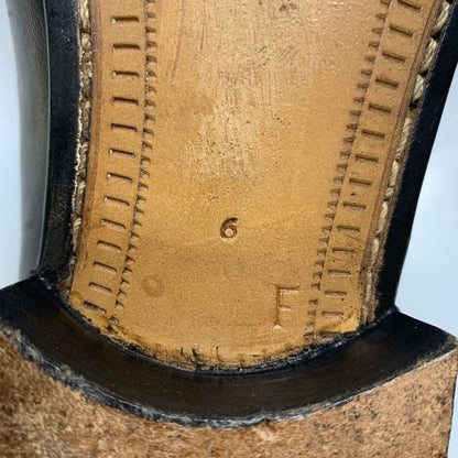 アテストーニ ローファー クロコダイル×レザー コンビ  ブラック サイズ6 A testoni 約24.5cm【AFC45】