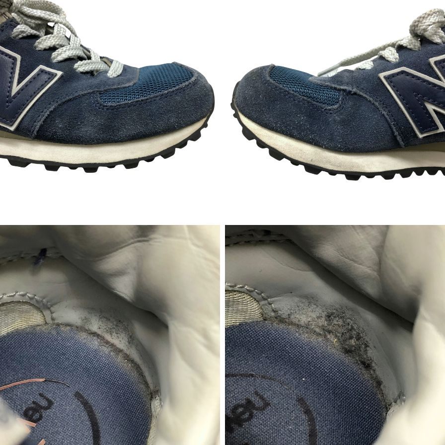 ニューバランス ML574VN レディース サイズ 6 ブルー系 New Balance 約23.5cm【AFC29】