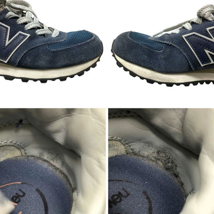 ニューバランス ML574VN レディース サイズ 6 ブルー系 New Balance 約23.5cm【AFC29】