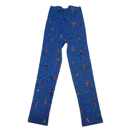 プリーツプリーズ パンツ PP23JF732 ポリエステル レディース 宇宙柄 ブルー系 サイズ4 PLEATS PLEASE 【AFB10】