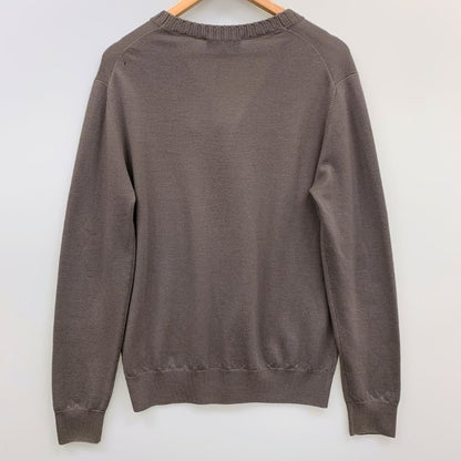 中古◆クルチアーニ カーディガン ブラウン ウール メンズ サイズ46 Cruciani 【AFB18】