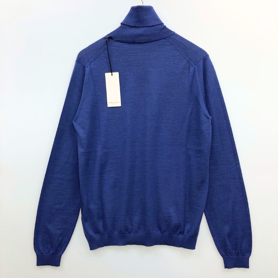 新品同様◇ロベルトコリーナ ニット タートルネック カシミヤ混