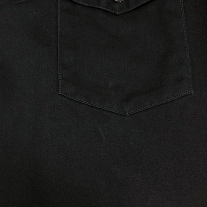 美品◆ユニフォームエクペリメント 長袖シャツ 20AW UE-202009 メンズ サイズ4 ブラック Uniform Experiment 【AFB39】