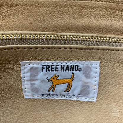 フリーハンド ミニショルダーバッグ レザー ブラウン メンズ FREE HAND【AFE3】