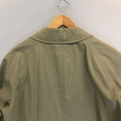 美品◆バーバリー バルカラーコート 80S ライナー付き イングランド製 ベージュ メンズ サイズ表記なし Burberry 【AFA16】