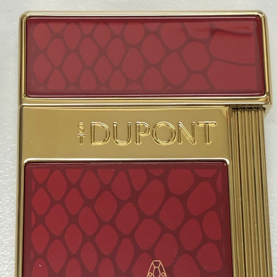 S.T デュポン ライター スネークラッカー レッド S.T.Dupont【AFI9】【中古】