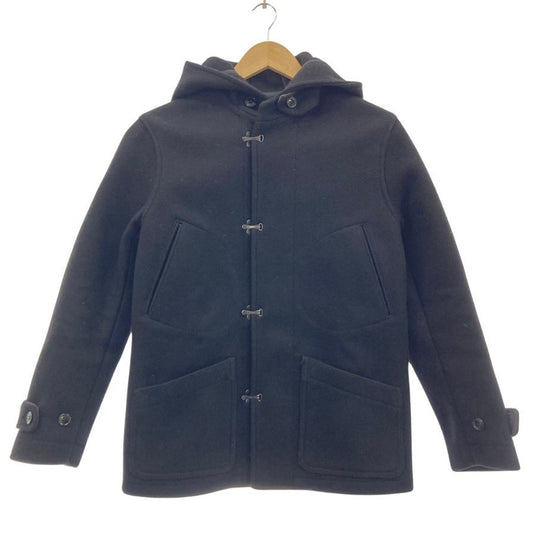 Very good condition◆Buzz Rickson's Coat Wool BR13066 WILLIAM GIBSON Size 36 Black BUZZ RICKSON'S Men's [AFA8] 