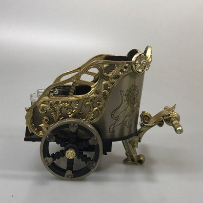 ビッグT ボトルケース ショットグラス4個付き オルゴール ゴールド BIGT【AFI26】【中古】